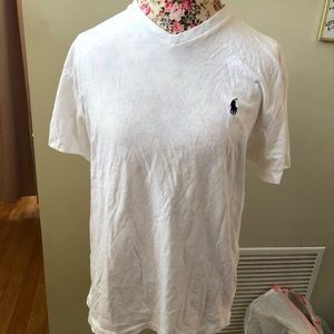 Basic White Polo Tee